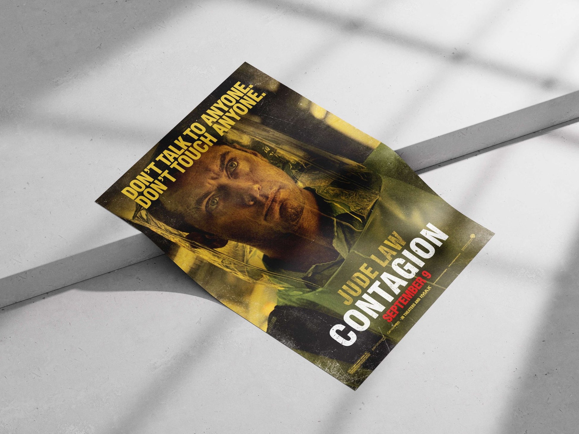 Contagion (the 2011 film by Steven Soderbergh) Contagion - Pandemic Fear Poster