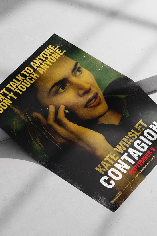 Kate Winslet in the film Contagion Kate Winslet In Contagion - Iconic Role Poster