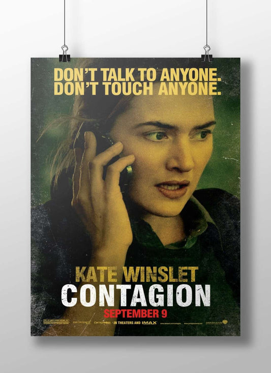 Kate Winslet in the film Contagion Kate Winslet In Contagion - Iconic Role Poster