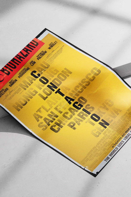 Contagion (the movie) Contagion - Pandemic Fear Poster