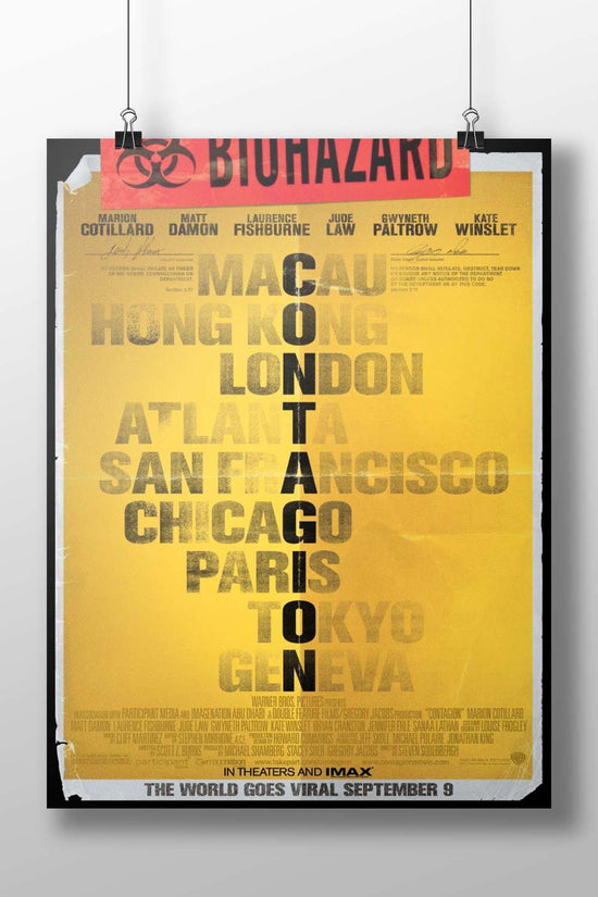Contagion (the movie) Contagion - Pandemic Fear Poster