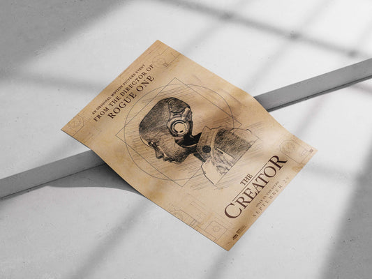 The Creator (movie) The Creator - Blueprint Poster