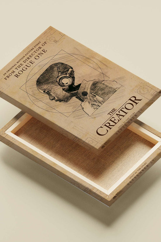 The Creator (movie) The Creator - Blueprint Poster