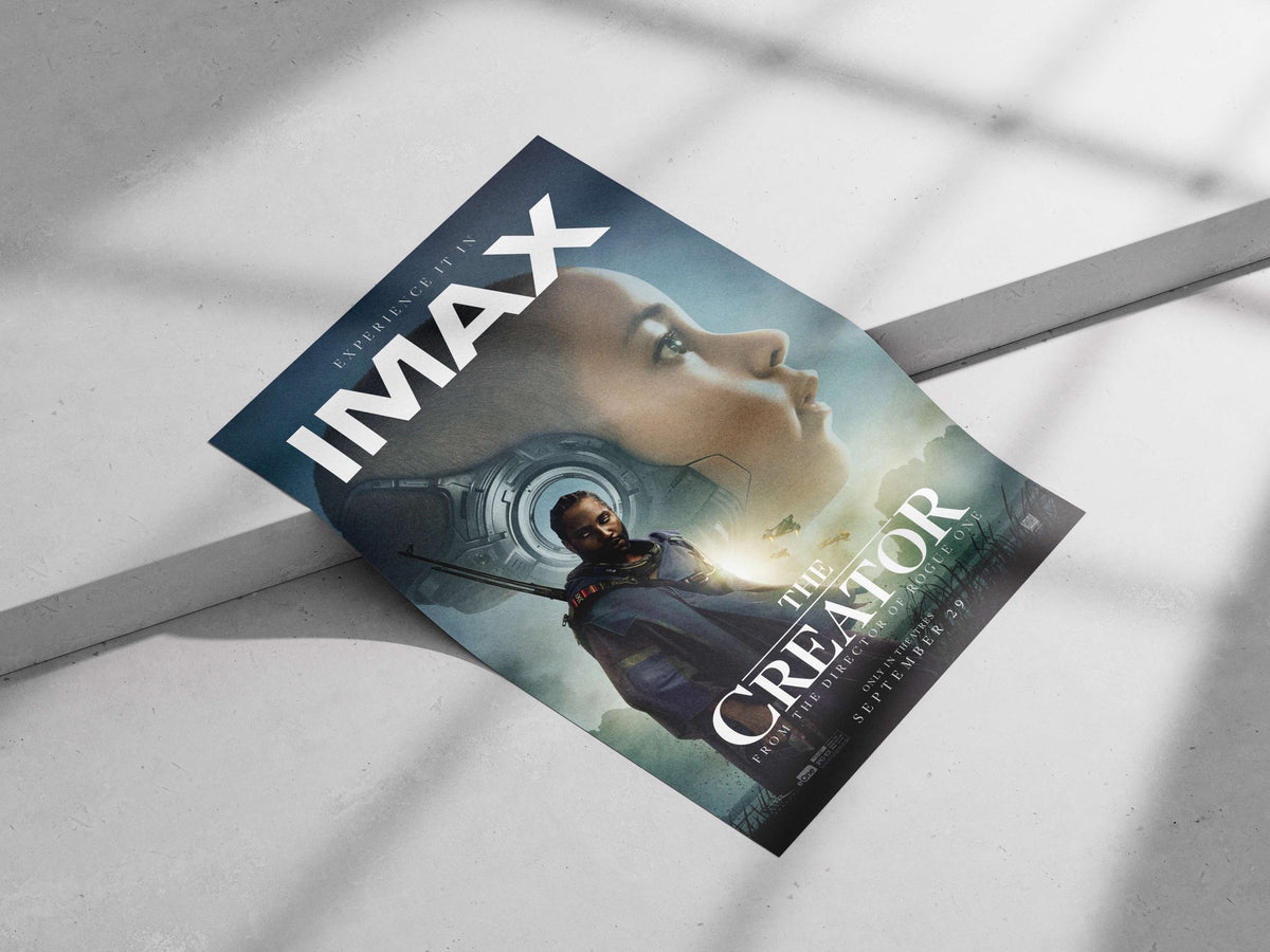 The Creator (movie title) The Creator - Timeless Sci-Fi Masterpiece Poster