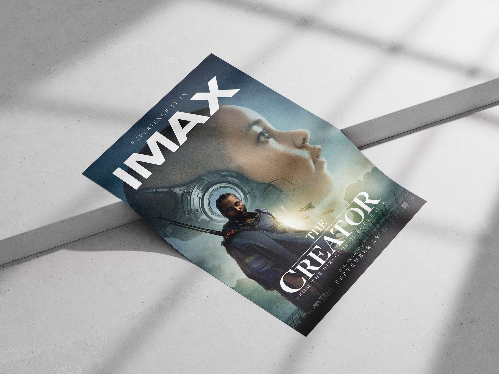 The Creator (movie title) The Creator - Timeless Sci-Fi Masterpiece Poster