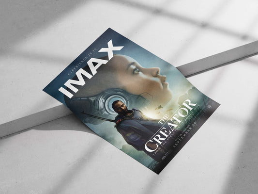 The Creator (movie title) The Creator - Timeless Sci-Fi Masterpiece Poster