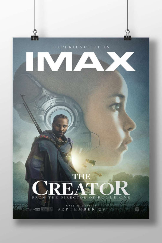 The Creator (movie title) The Creator - Timeless Sci-Fi Masterpiece Poster