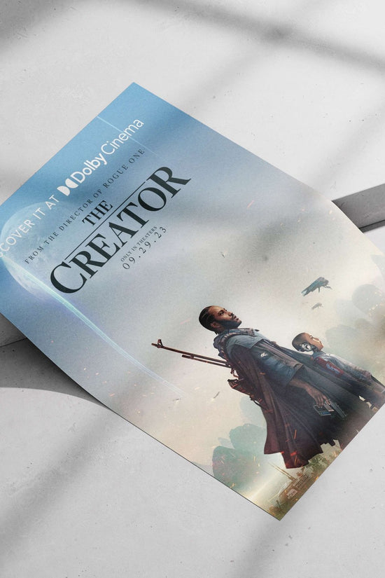 The Creator (movie) The Creator - Cinematic Vision Poster