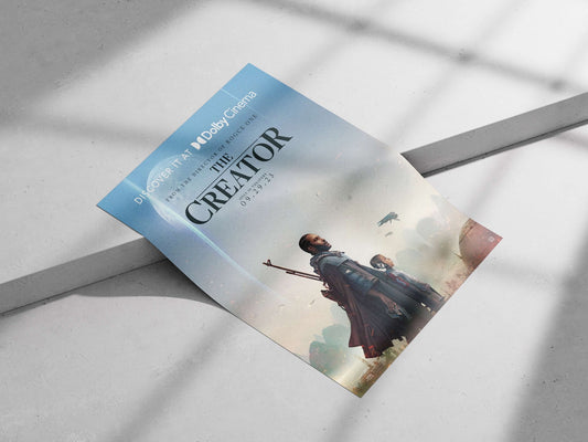 The Creator (movie) The Creator - Cinematic Vision Poster
