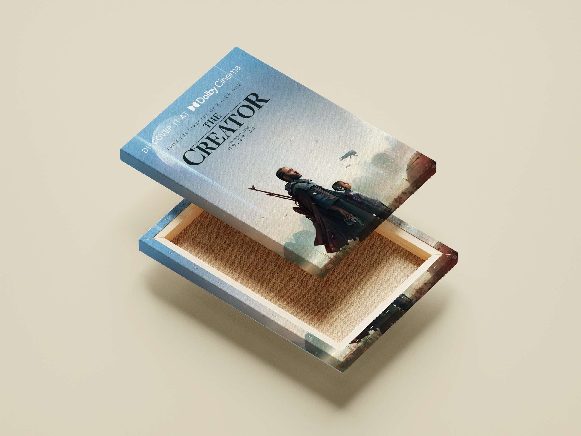 The Creator (movie) The Creator - Cinematic Vision Poster