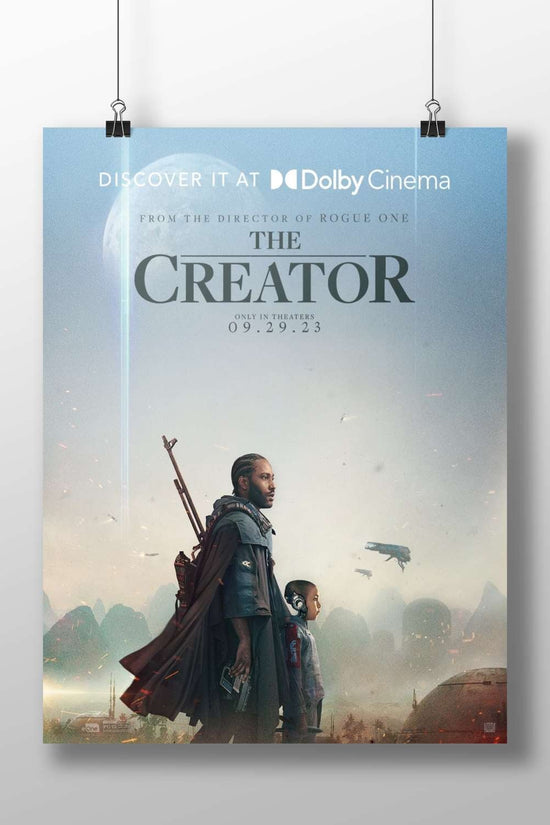 The Creator (movie) The Creator - Cinematic Vision Poster