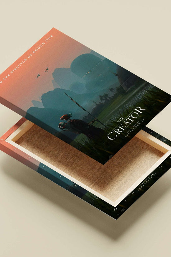The Creator (movie confirmed by OCR text) The Creator - Iconic Moment Poster