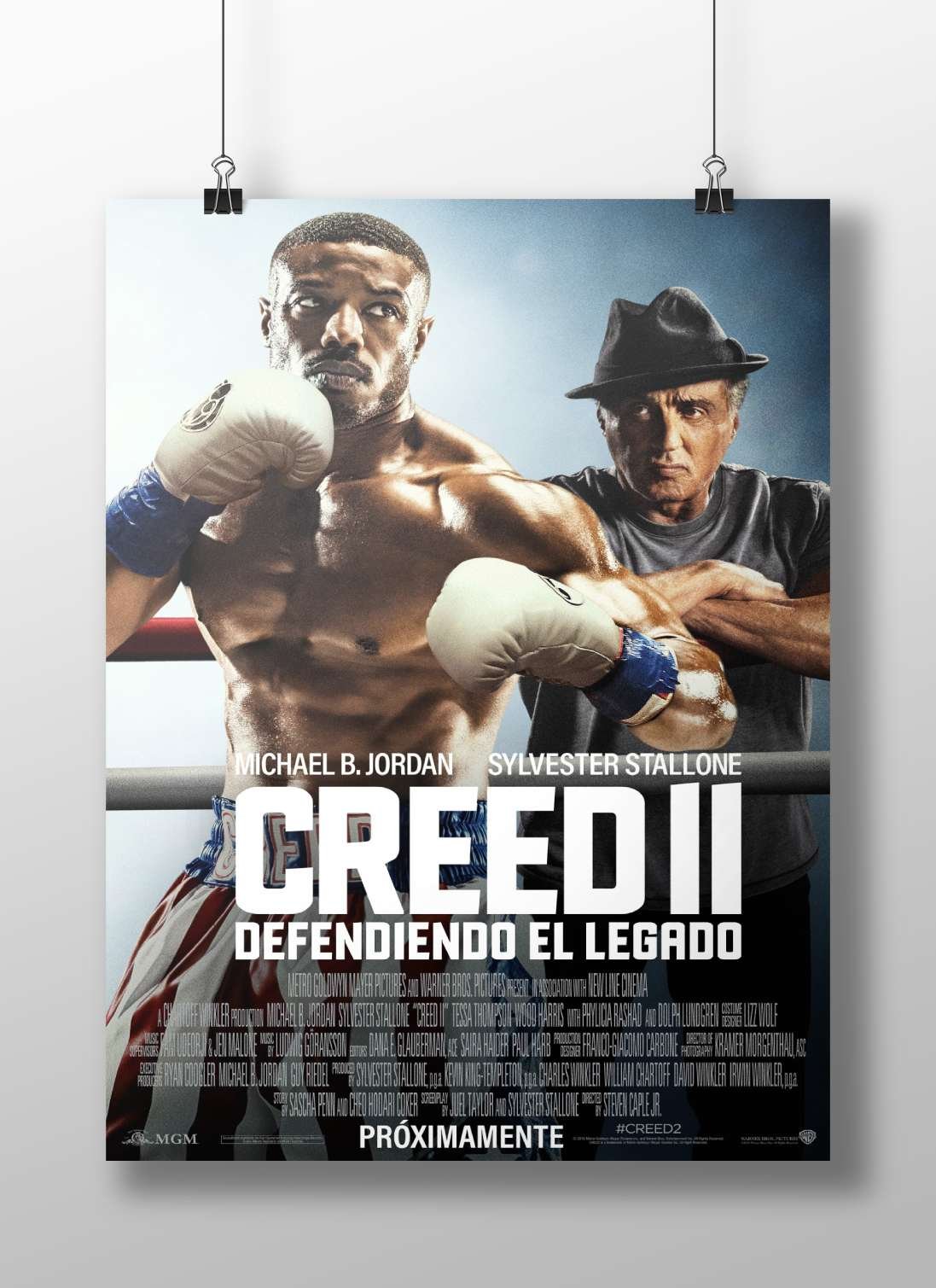 Creed II (the sequel film in the Creed franchise) Rocky Balboa - Legendary Champion Poster