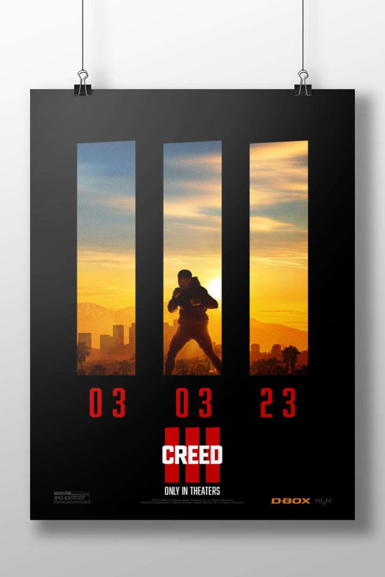 Creed III (2023 film, part of the Creed franchise) Adonis Johnson - Creed Iii Poster