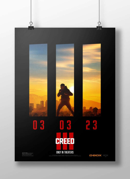 Creed III (2023 film, part of the Creed franchise) Adonis Johnson - Creed Iii Poster