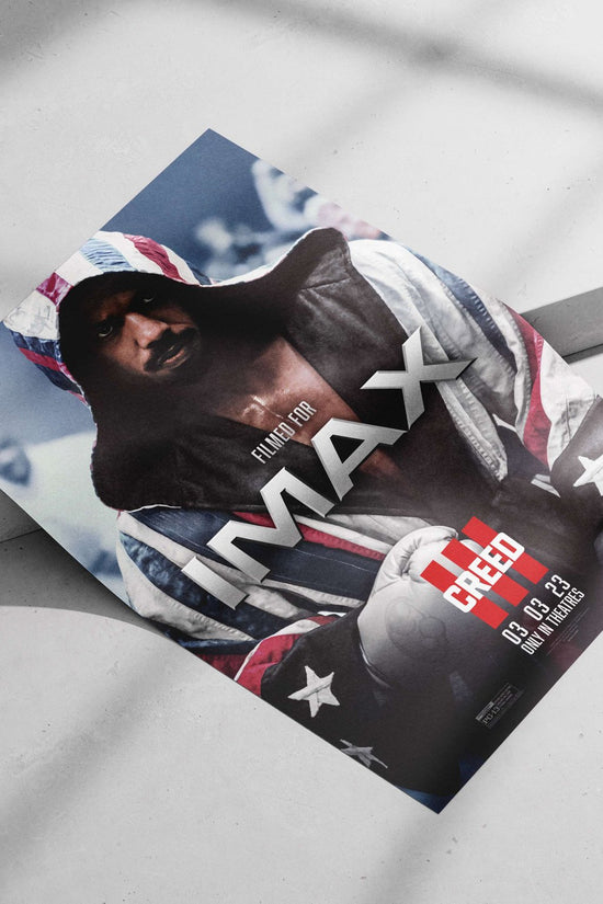 Creed (2023 film in the Rocky franchise) Apollo Creed - Warrior Legend Poster
