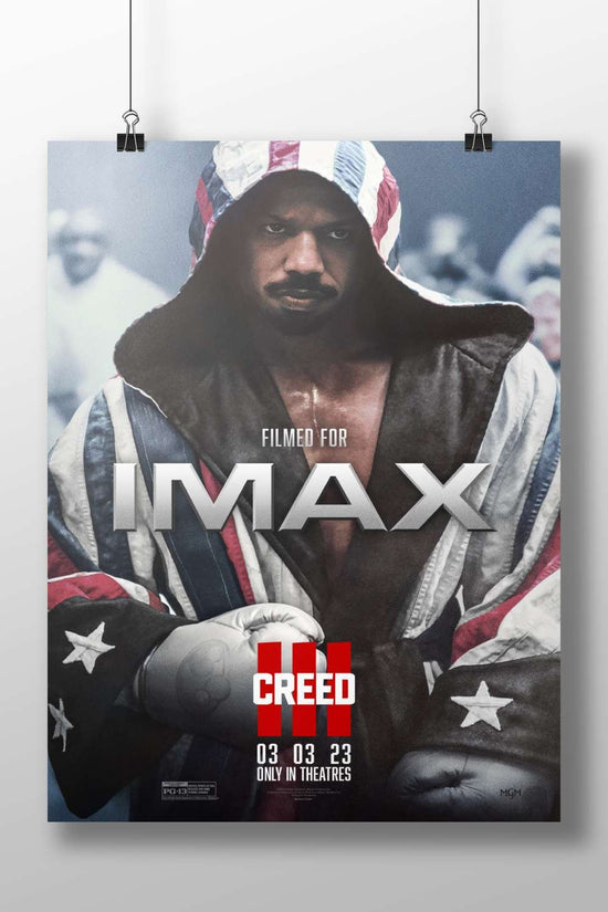 Creed (2023 film in the Rocky franchise) Apollo Creed - Warrior Legend Poster