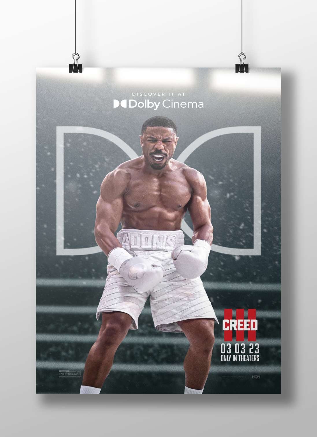 Adonis Creed - Boxer Icon Poster