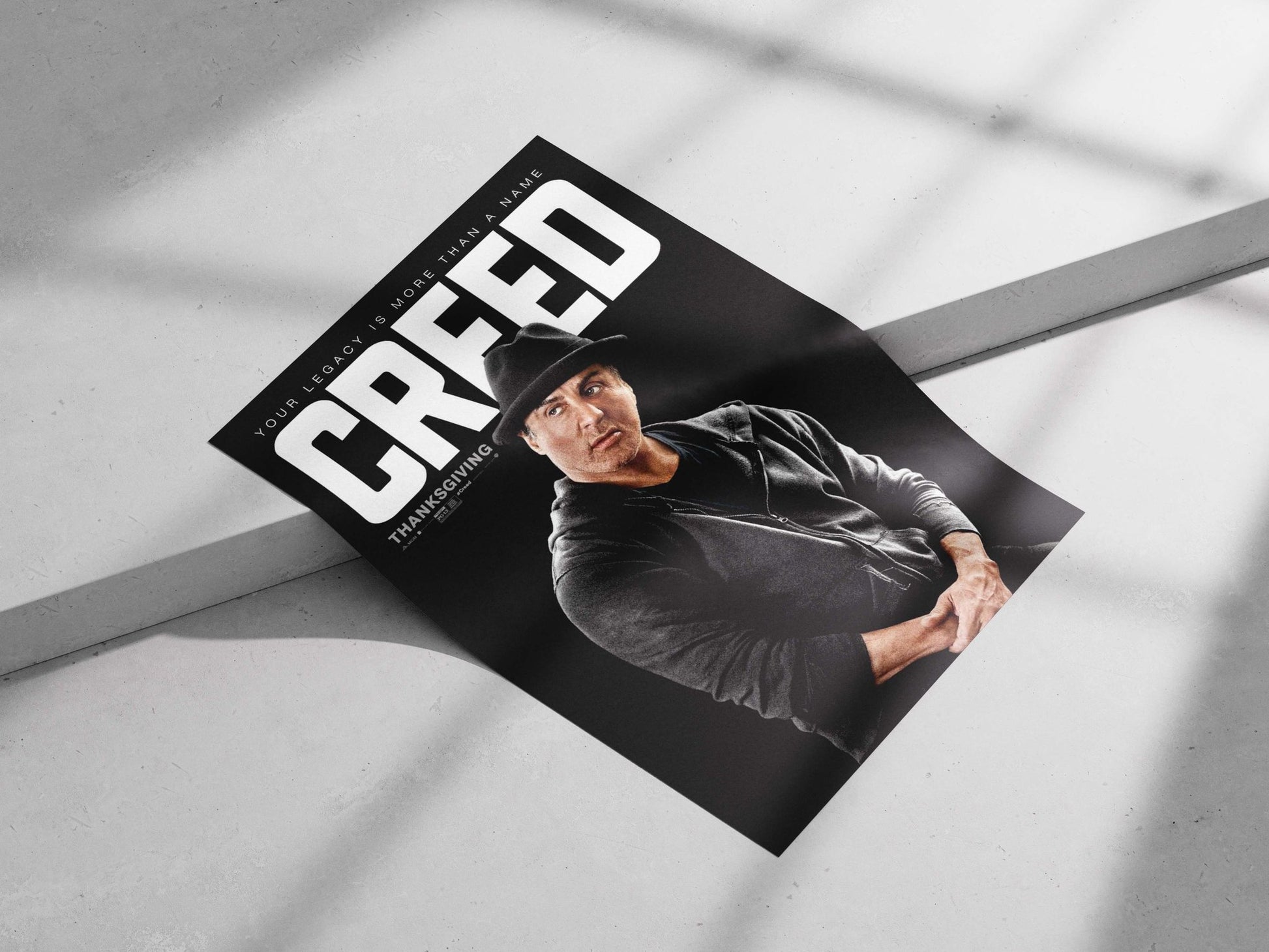Creed (the movie franchise, part of the Rocky series) Adonis Creed - Warrior'S Journey Poster