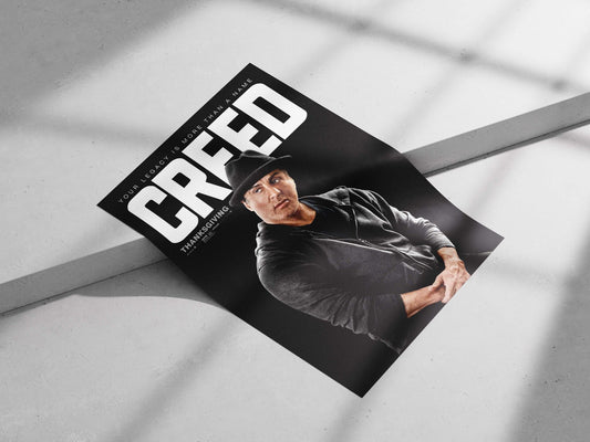 Creed (the movie franchise, part of the Rocky series) Adonis Creed - Warrior'S Journey Poster