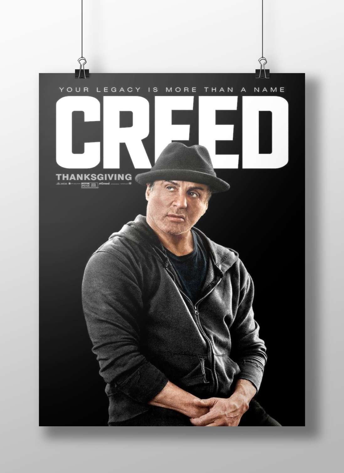 Creed (the movie franchise, part of the Rocky series) Adonis Creed - Warrior'S Journey Poster