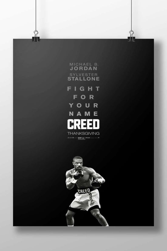Creed franchise (specifically the movie "Creed") Apollo Creed - Redemption Poster
