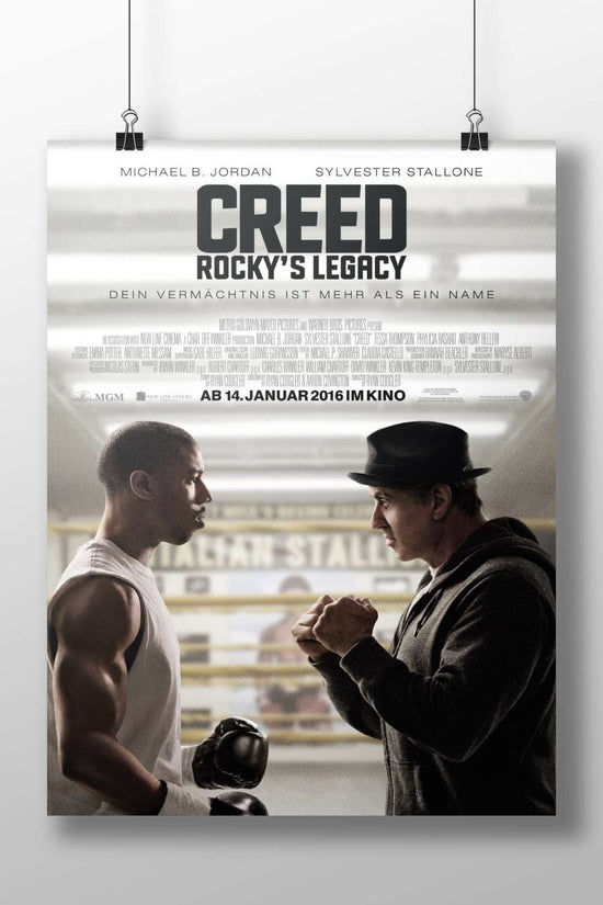 Creed (2015 film), part of the Rocky franchise Apollo Creed - Legendary Fighter Poster