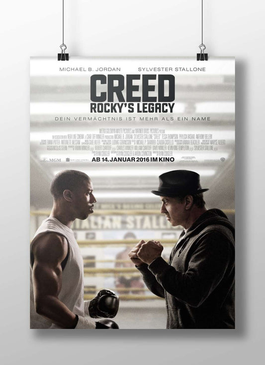 Creed (2015 film), part of the Rocky franchise Apollo Creed - Legendary Fighter Poster