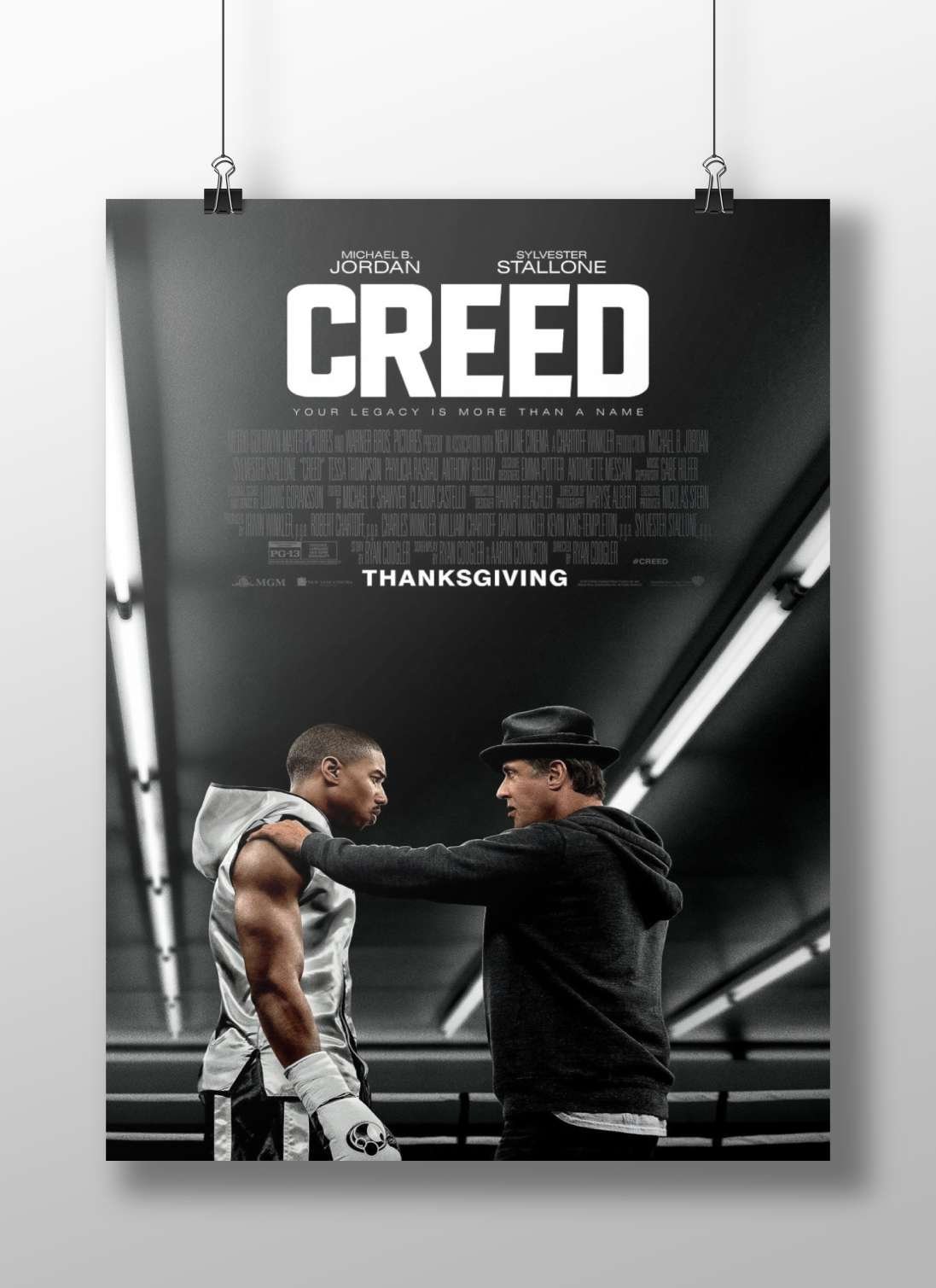 The movie Creed (franchise: Rocky), starring Michael B. Jordan and Sylvester Stallone Creed - Unified
