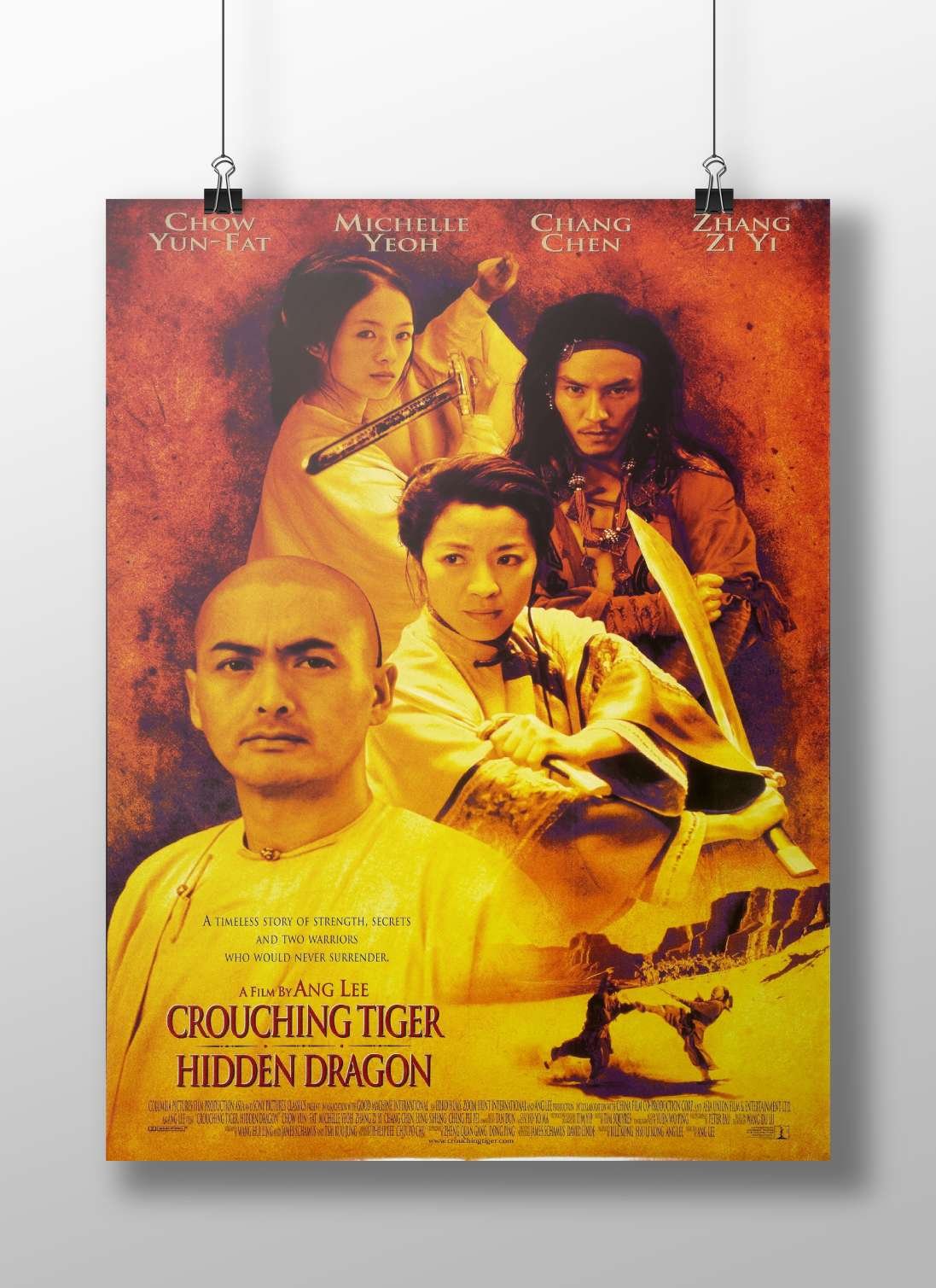 Crouching Tiger, Hidden Dragon (movie) Crouching Tiger - Hidden Dragon Classic Martial Arts Poster