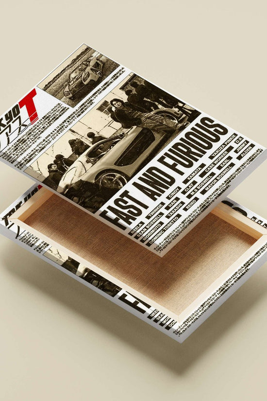 Fast and Furious franchise (including characters like Dominic Toretto, Sean Boswell, and Tokyo Drift) Main Subject: Fast and