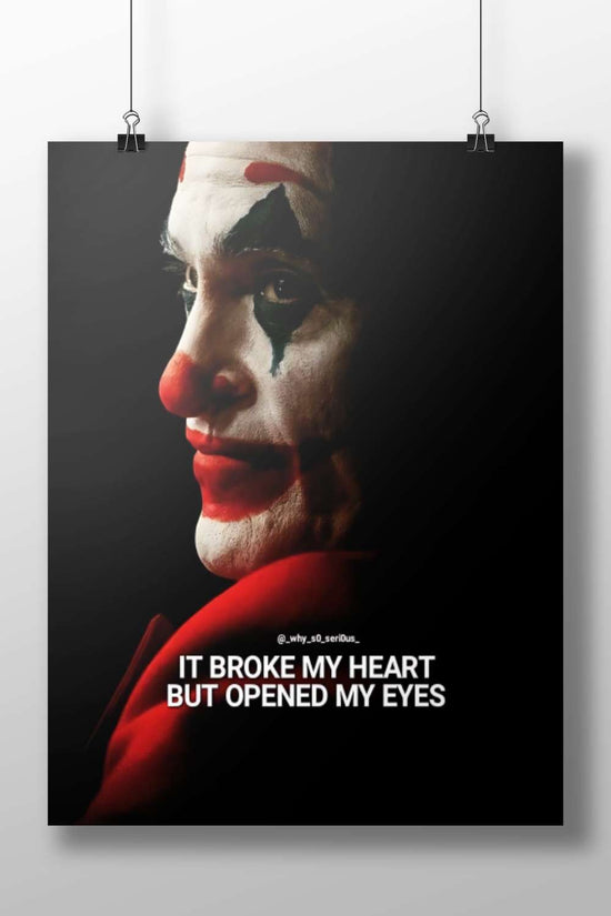 Joker (2019 film character) The Dark Knight - Joker Noir Poster