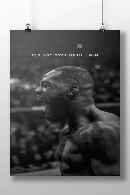 Adonis Creed (from the Creed franchise) Adonis Creed - Warrior Ethos Poster