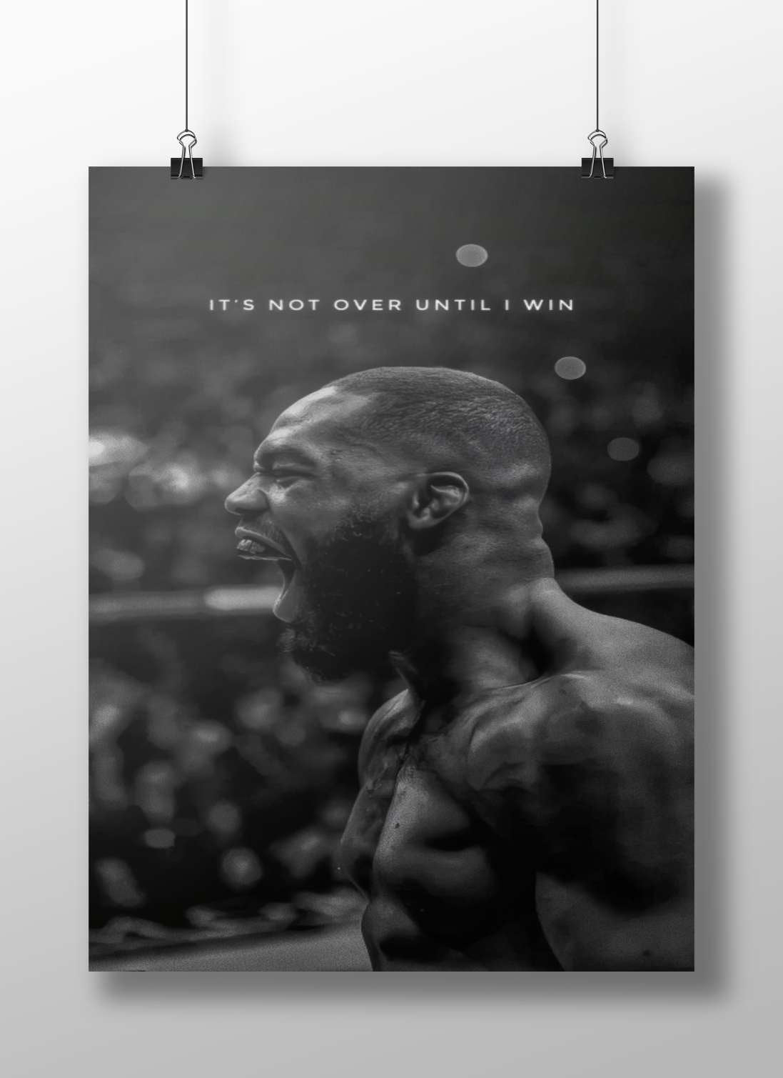 Adonis Creed (from the Creed franchise) Adonis Creed - Warrior Ethos Poster