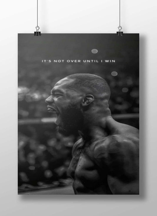 Adonis Creed (from the Creed franchise) Adonis Creed - Warrior Ethos Poster