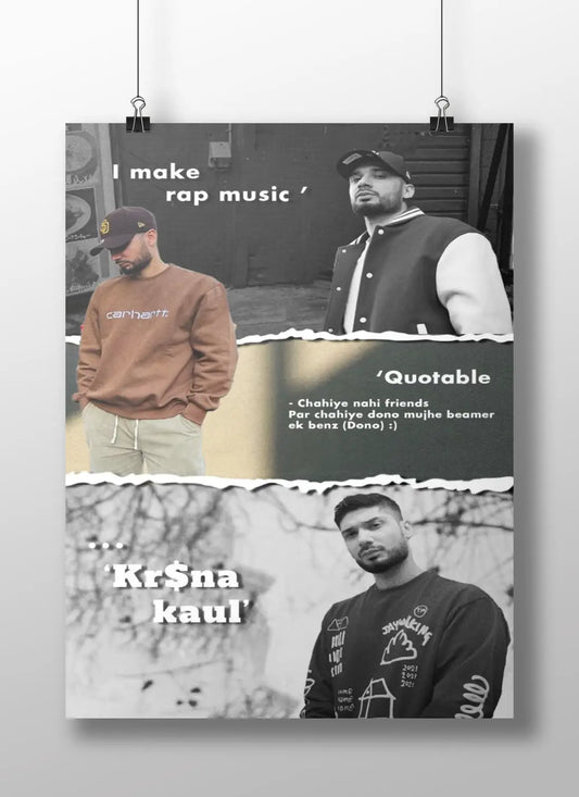 Kr$na Kaul "I Make Rap Music" Quoting Dona