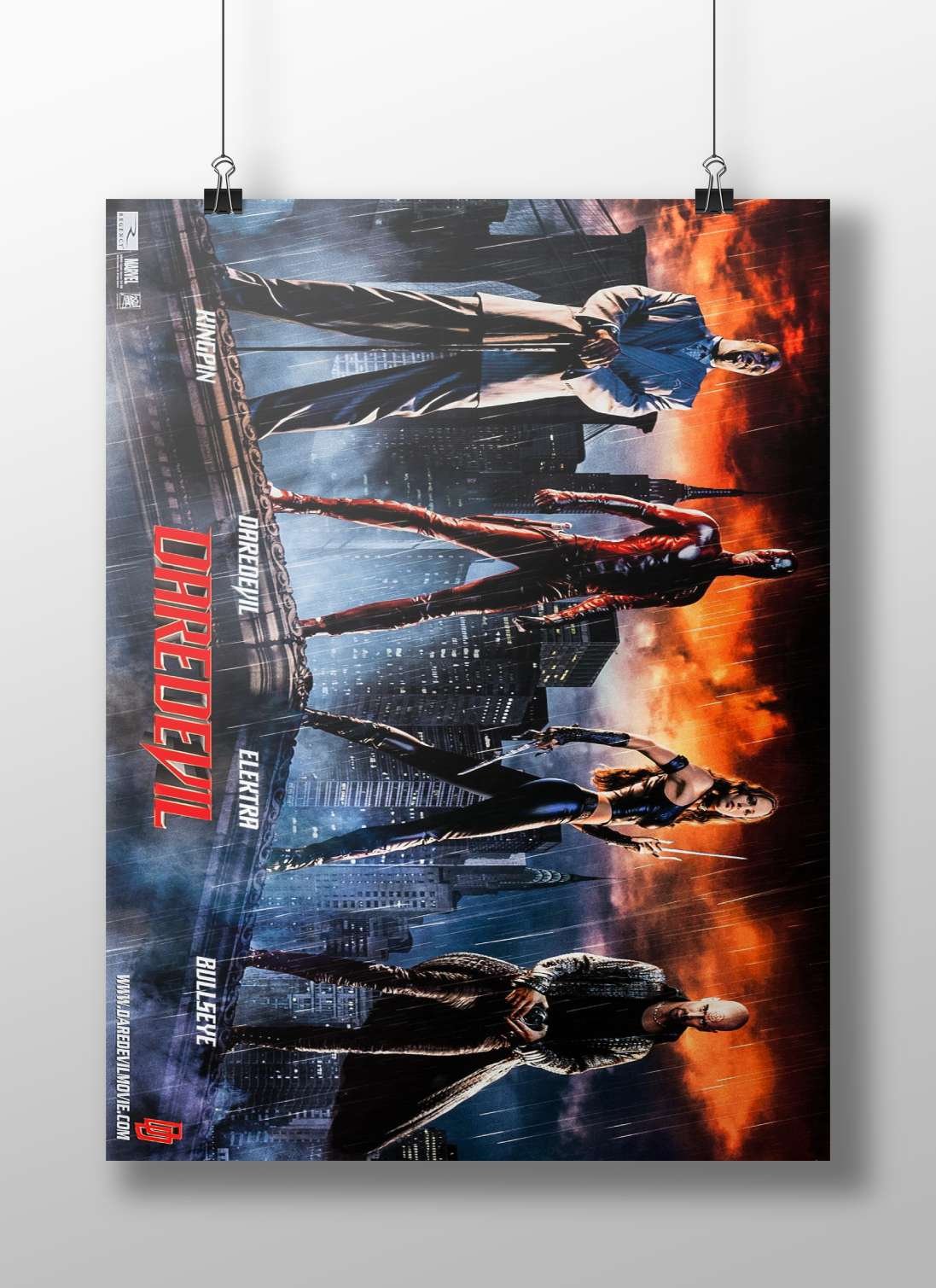 Daredevil franchise (specifically featuring Bullseye as confirmed by OCR text) Bullseye - Vengeance Poster