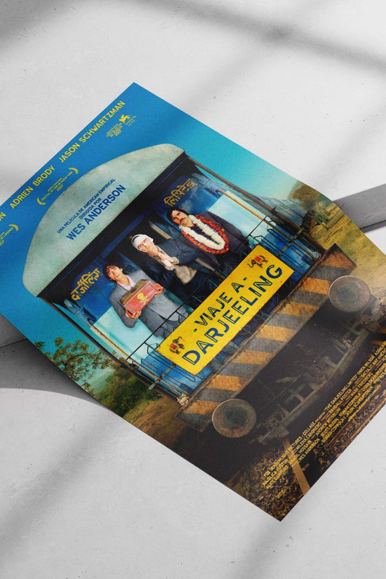 The Darjeeling Limited (film) The Darjeeling Limited - Elegance On Rails Poster
