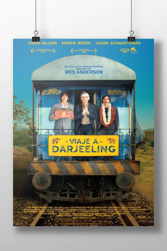 The Darjeeling Limited (film) The Darjeeling Limited - Elegance On Rails Poster