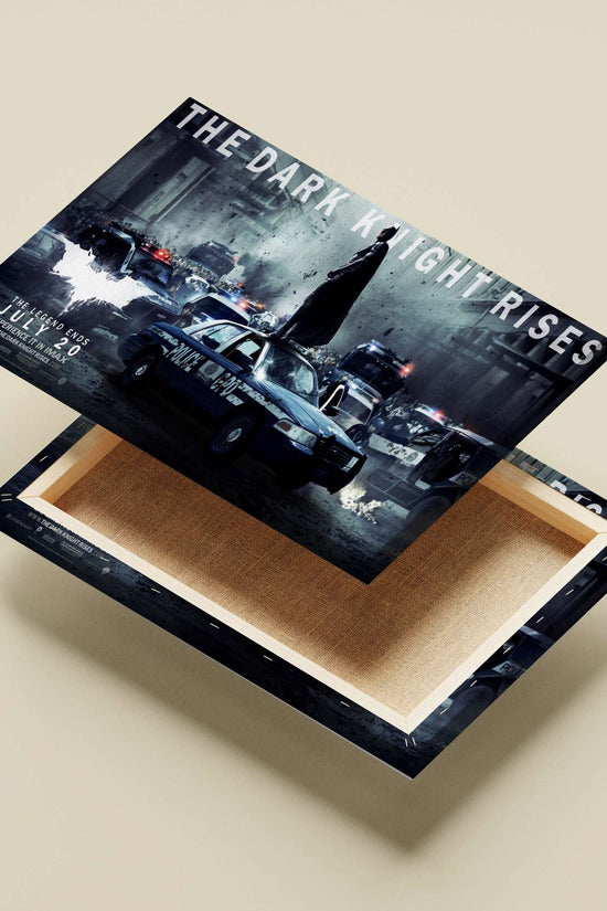 The Dark Knight Rises (Batman film franchise) The Dark Knight Rises - Noir Icon Poster