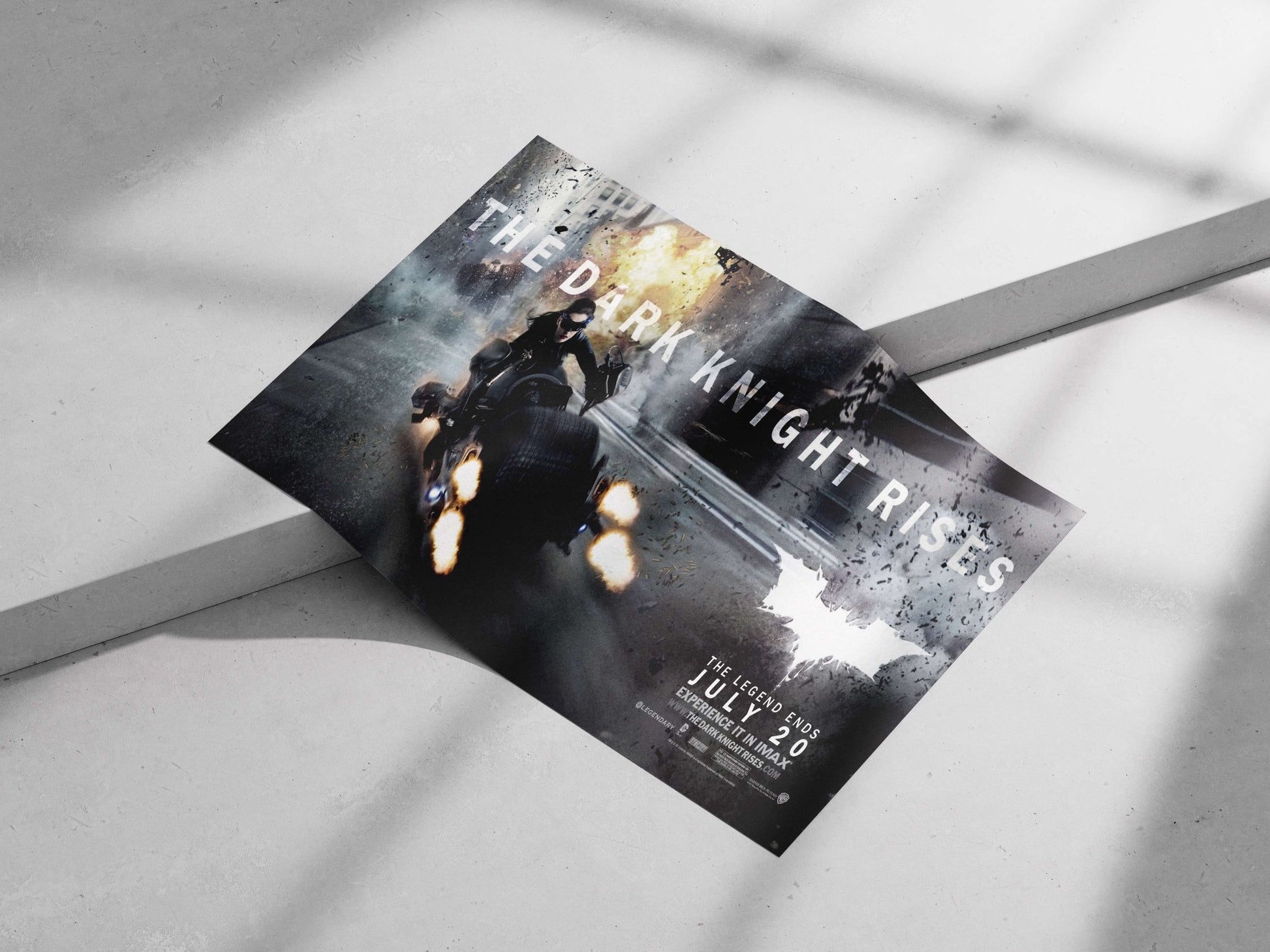The Dark Knight Rises (movie from the Batman franchise, specifically Christopher Nolan's Batman series). The