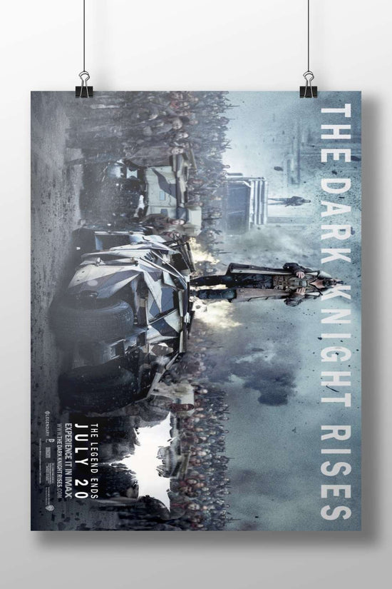 The Dark Knight Rises (the movie, confirmed by OCR text). The Dark Knight Rises -