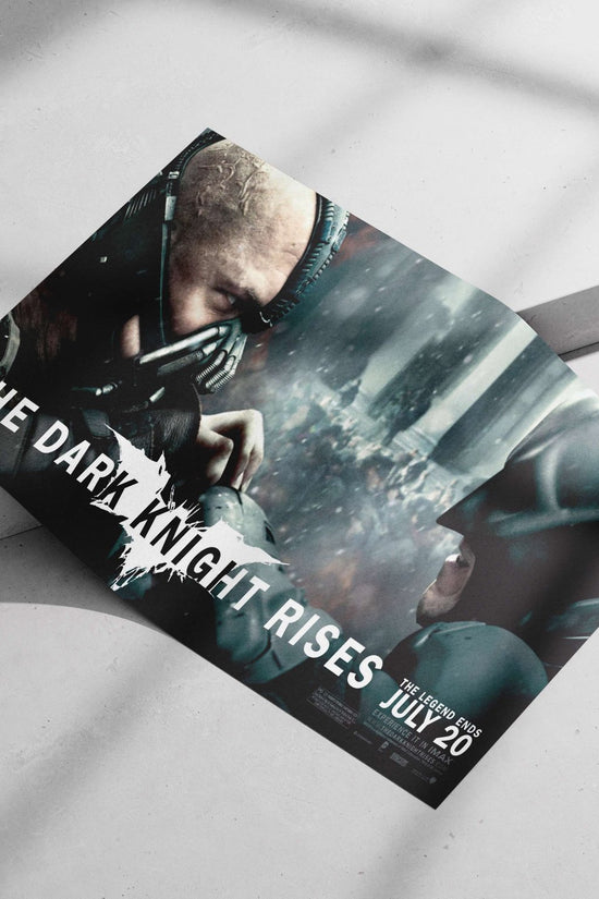 The Dark Knight Rises (Batman franchise) The Dark Knight Rises - Iconic Noir Poster