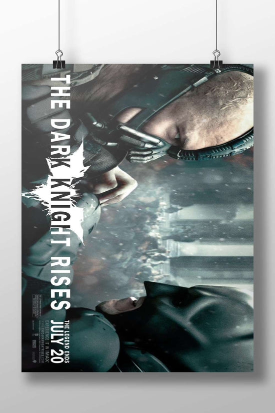 The Dark Knight Rises (Batman franchise) The Dark Knight Rises - Iconic Noir Poster