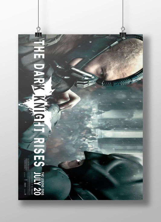 The Dark Knight Rises (Batman franchise) The Dark Knight Rises - Iconic Noir Poster