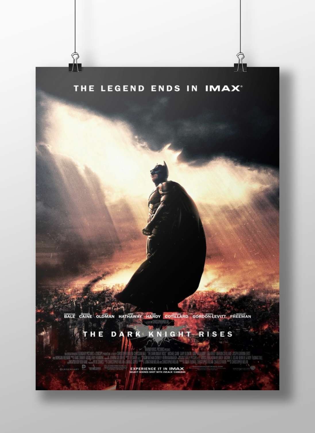 Batman (Christian Bale) in "The Dark Knight Rises" (DC Comics franchise) Batman - The Dark