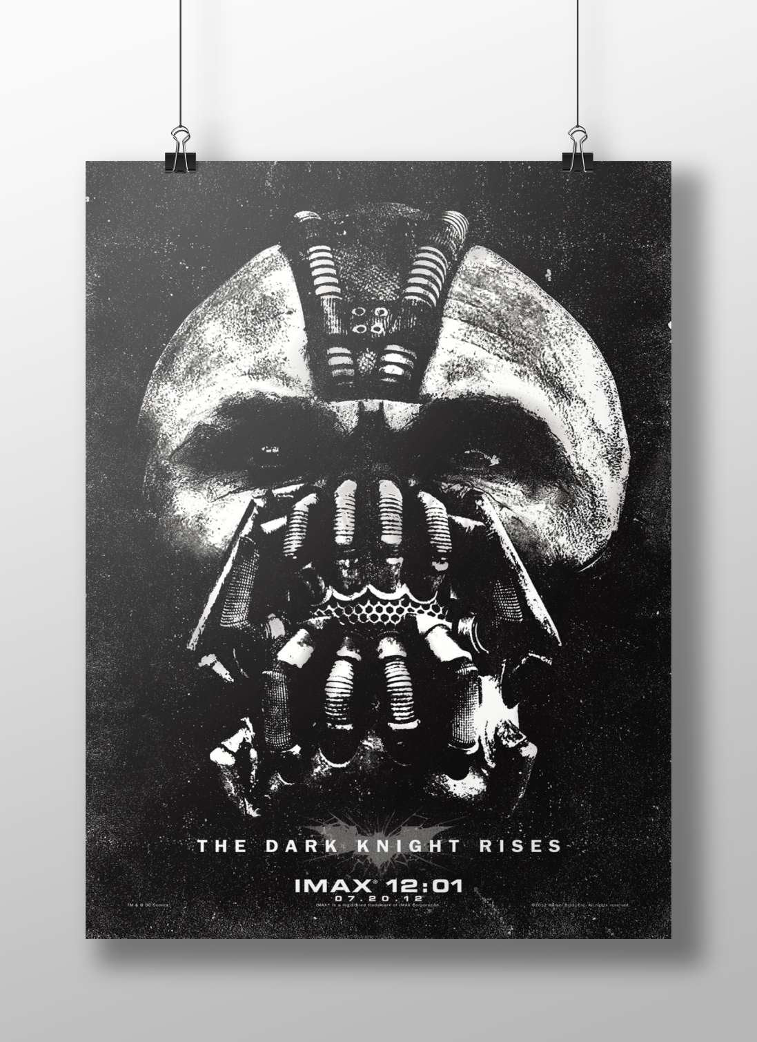 Bane from The Dark Knight Rises franchise Bane - Dark Vengeance Poster