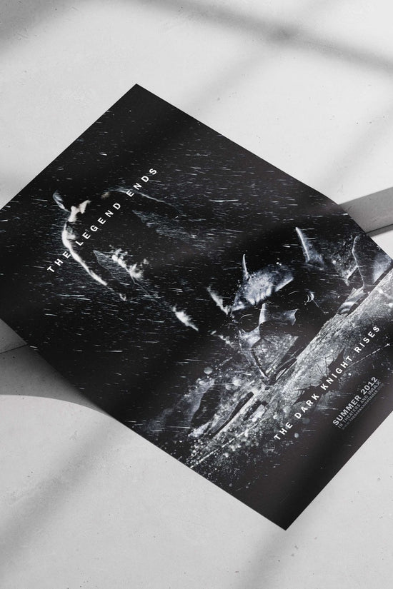 The Dark Knight Rises (Batman franchise) The Dark Knight Rises - Batman Legend Poster