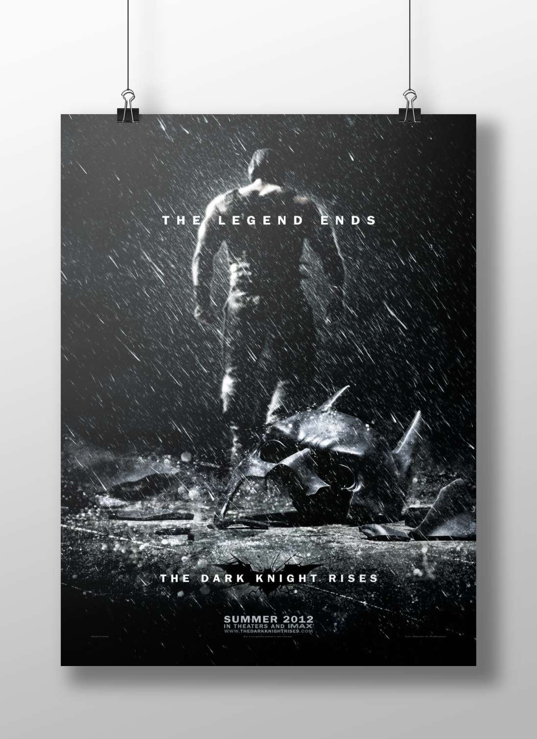 The Dark Knight Rises (Batman franchise) The Dark Knight Rises - Batman Legend Poster