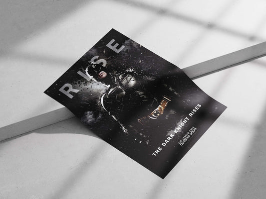 Batman (the superhero character) from The Dark Knight Rises film in the DC Comics Batman